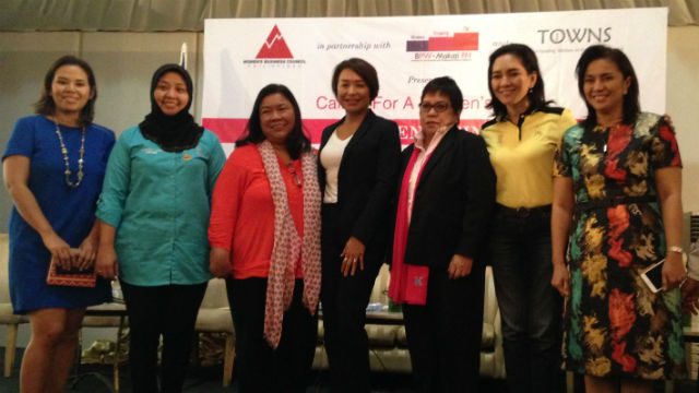 Women candidates: Employment will empower Pinays