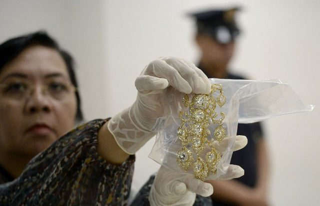 Auction houses ready Philippines’ Marcos jewels for possible sale