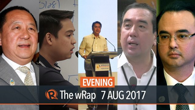 Bautista, Bureau of Customs, Andanar | Evening wRap