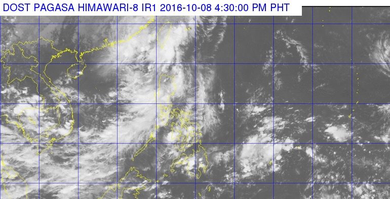 Moderate-occasionally heavy rain in parts of Luzon on Sunday