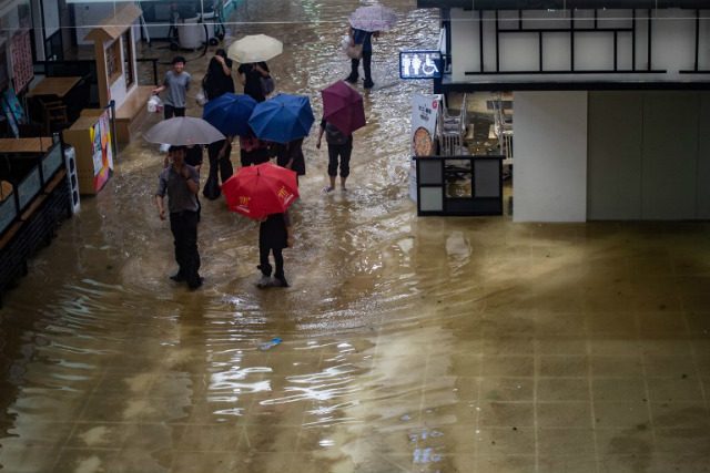 2 Filipinas hurt, 41 rescued in Hong Kong due to Mangkhut