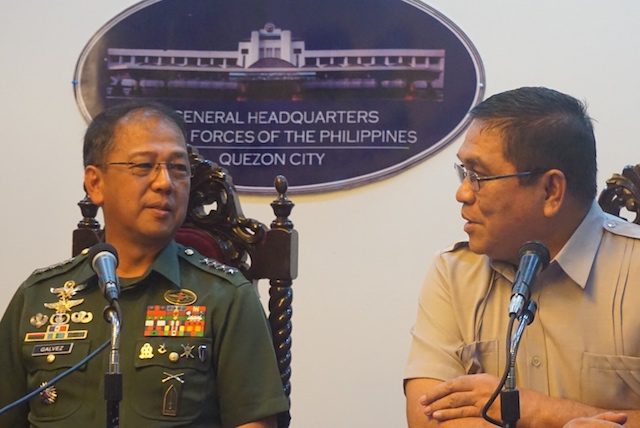 Duterte to appoint AFP chief Galvez as OPAPP chief