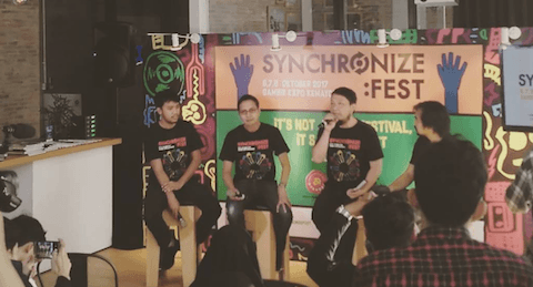 Foto dari akun Instagram synchronizefest 