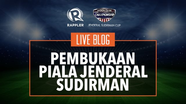 AS IT HAPPENED: Pembukaan Piala Jenderal Sudirman