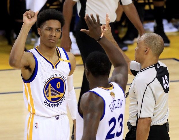 No serious injury for Golden State’s Patrick McCaw after scary fall
