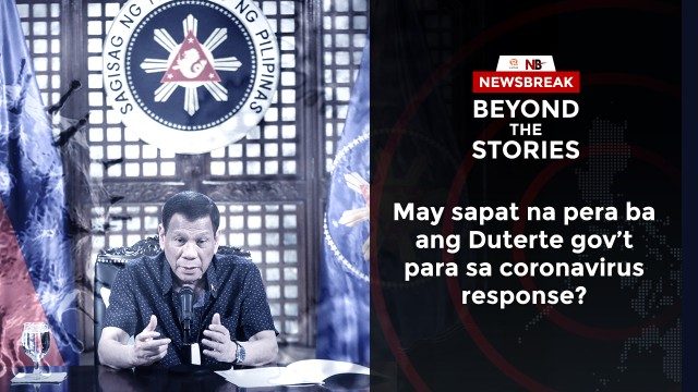 [PODCAST] May sapat na pera ba ang Duterte gov’t para sa coronavirus response?