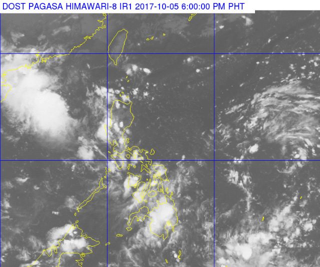 Scattered rains over parts of Luzon on Friday