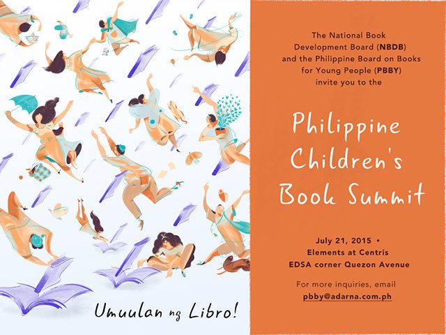 ‘Umuulan ng libro’: Philippine Children’s Book Summit 2015