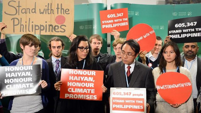 PH climate envoy to end epic walk at typhoon ground zero