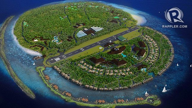 7-STAR ISLAND RESORT. Jalosjos says the development plan of Aliguay Island Resort includes 200 casitas, a clubhouse, a 100-room hotel, and harbor to accommodate tourists with yachts.    