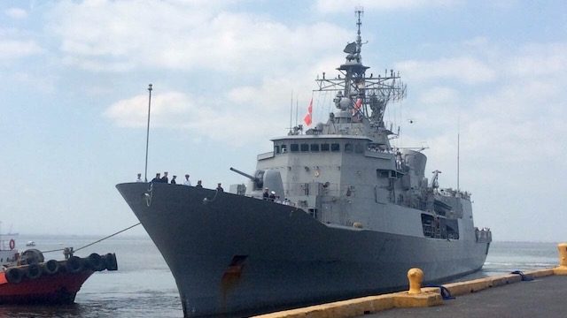Royal New Zealand Navy warship visits Manila