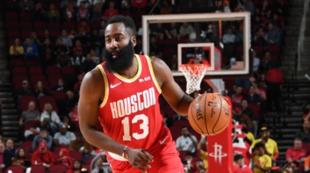 Harden powers shorthanded Rockets past Pacers