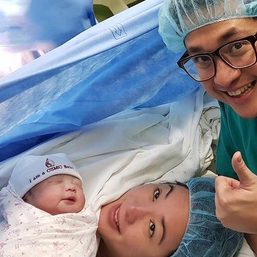 Bam Aquino, wife welcome 2nd daughter on Valentine’s Day