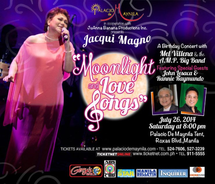 Jacqui Magno to perform at Palacio de Maynila