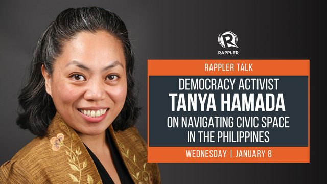 Rappler Talk: Tanya Hamada on navigating PH civic space