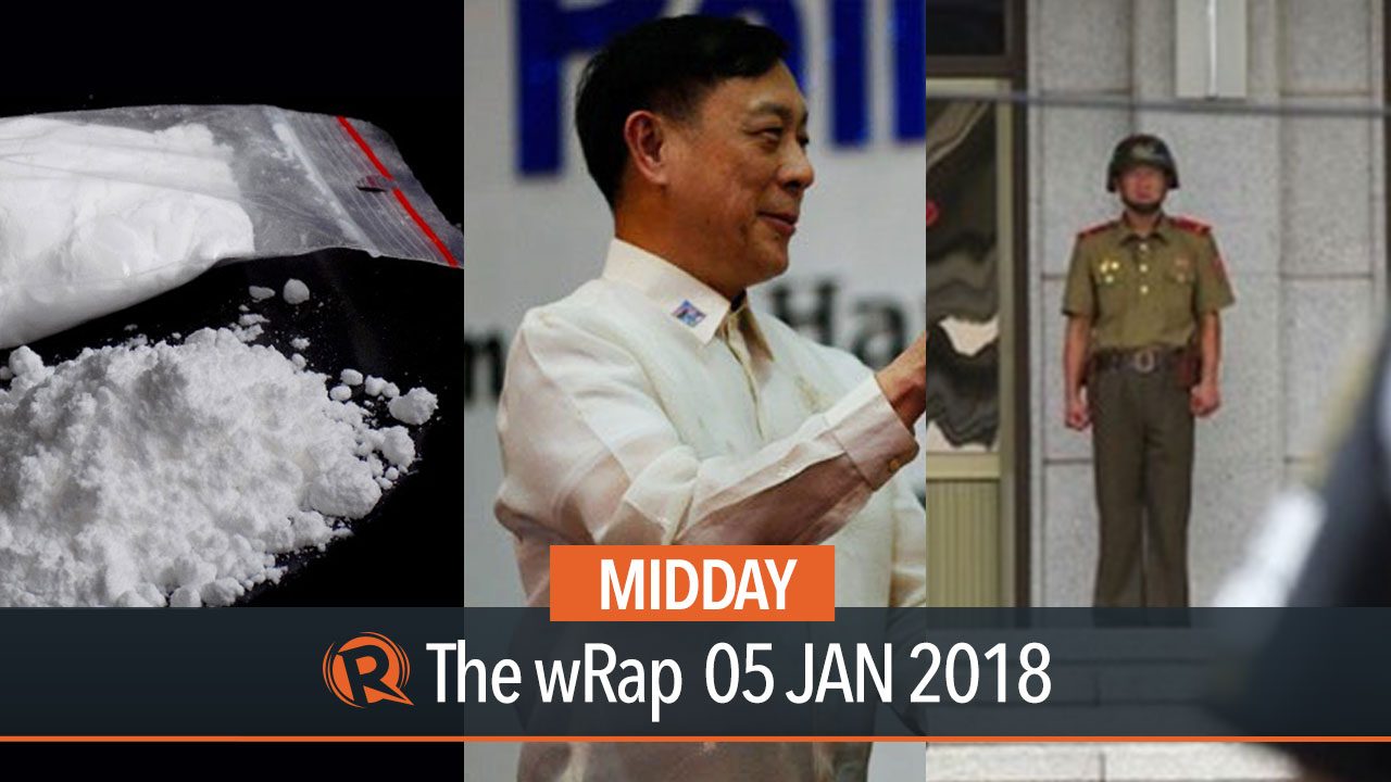 Cocaine in Sorsogon, Cuy is DDB chief, Seoul-Pyongyang talks | Midday wRap