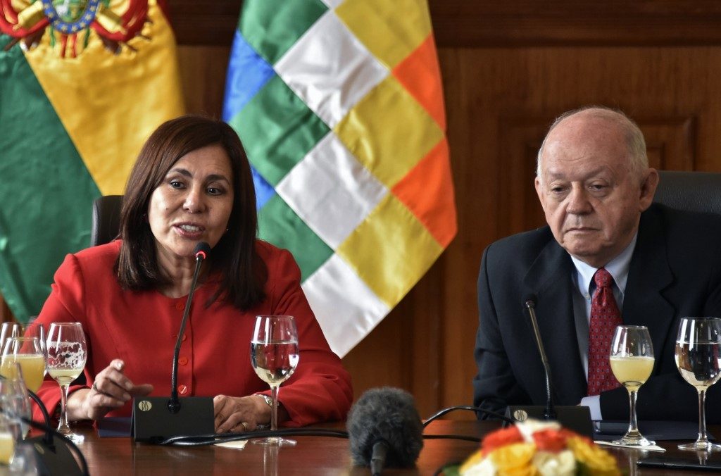Bolivia urges Mexico embassy to hand over wanted ex-officials