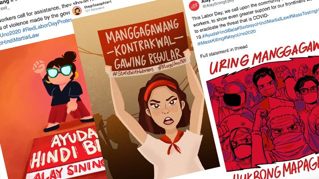 ‘Ayuda, hindi bala:’ Filipinos online demand improved gov’t support on Labor Day 2020