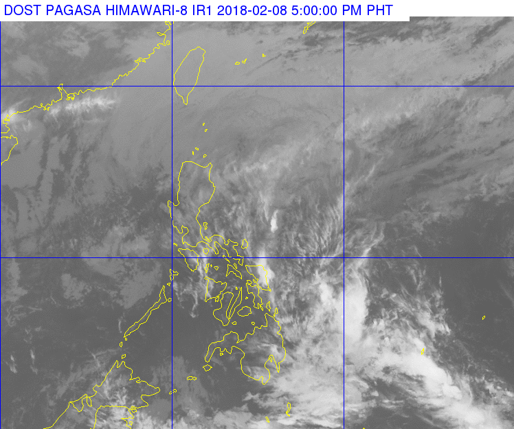 Low pressure area now off Surigao del Sur