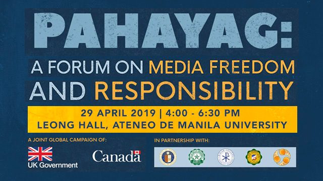 WATCH: Media Freedom and Responsibility Forum