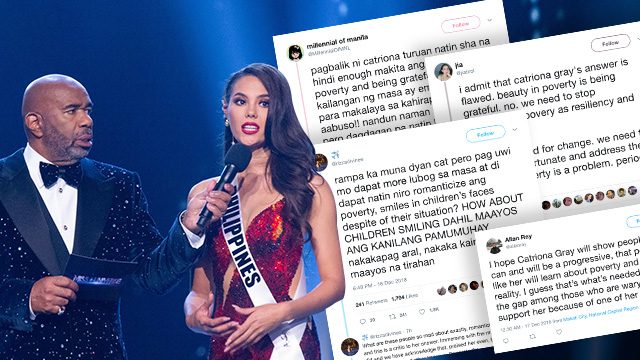 ‘Problematic, romanticized:’ Netizens hit Catriona Gray’s winning answer