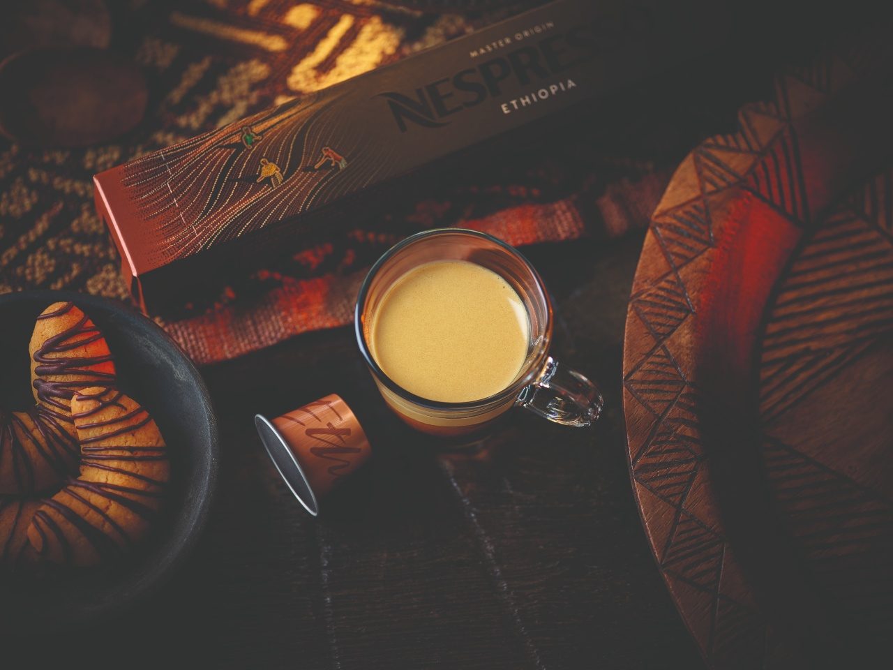 MILD, BRIGHT, AND JUST RIGHT. Ethiopian coffee is praised for its light, balanced, and fruity taste. Photo courtesy of Nespresso PH 