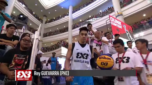 WATCH: Rey Guevarra wins FIBA 3×3 Manila Masters dunk contest
