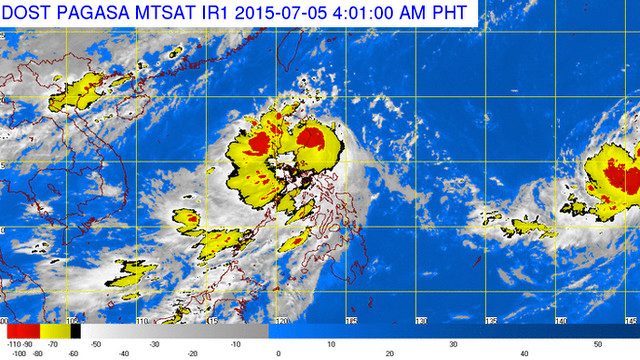 Tropical Storm Egay brings floods to north Luzon