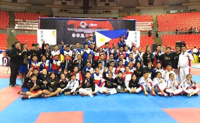 PH team reaps medals at Thailand Karate Open