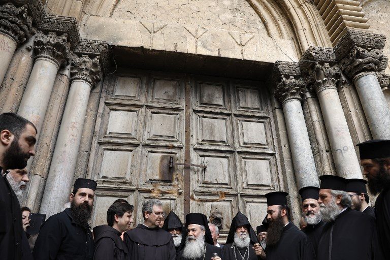 Jerusalem holy site stays shut in Christian protest