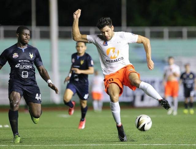 ON THE FIELD. Graham Caygill during his days as a player for the Loyola Meralco Sparks. Photo from Graham Caygill 