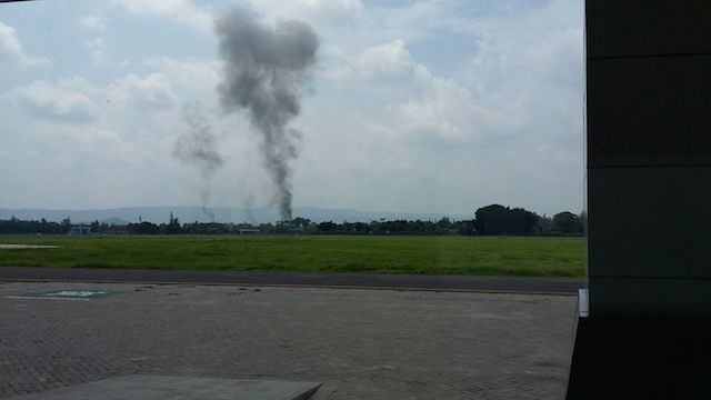 Plane crash during air show in Indonesia kills two pilots