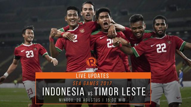 LIVE UPDATES: Timnas Indonesia vs Timor Leste