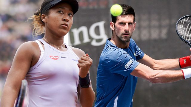 Djokovic, Osaka share center stage on Wimbledon opening day