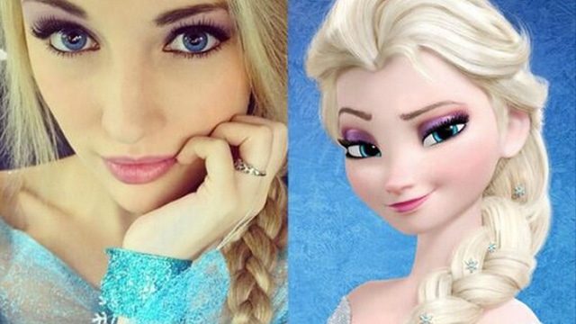 Real-life ‘Frozen’ Elsa look-alike is Internet sensation