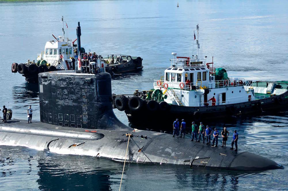 Another US submarine arrives in Subic