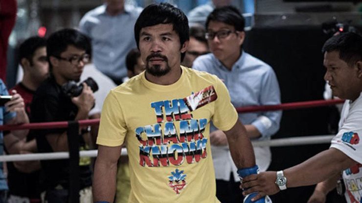 Pacquiao ‘crossing fingers’ for Mayweather bout next year