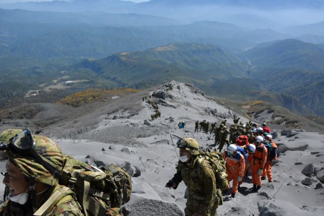 Japan volcano rescue suspended as death toll hits 36