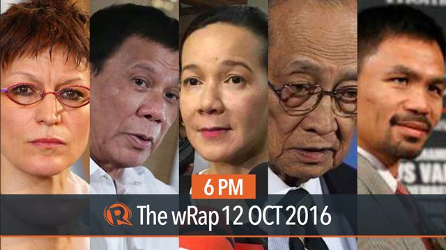 United Nations, Duterte ratings, Manny Pacquiao | 6PM wRap