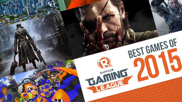 Rappler Gaming League: The best videogames of 2015