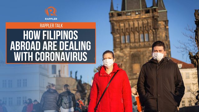 Rappler Talk: How Filipinos abroad are dealing with coronavirus