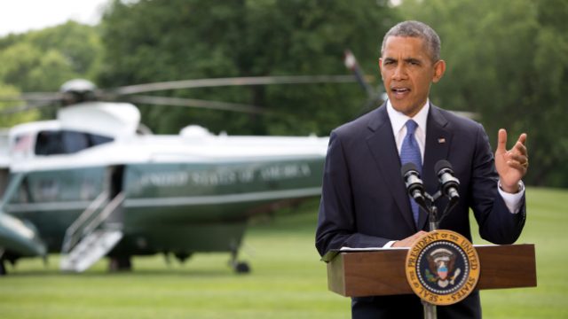 Obama mocks foes who brand climate change a ‘liberal plot’
