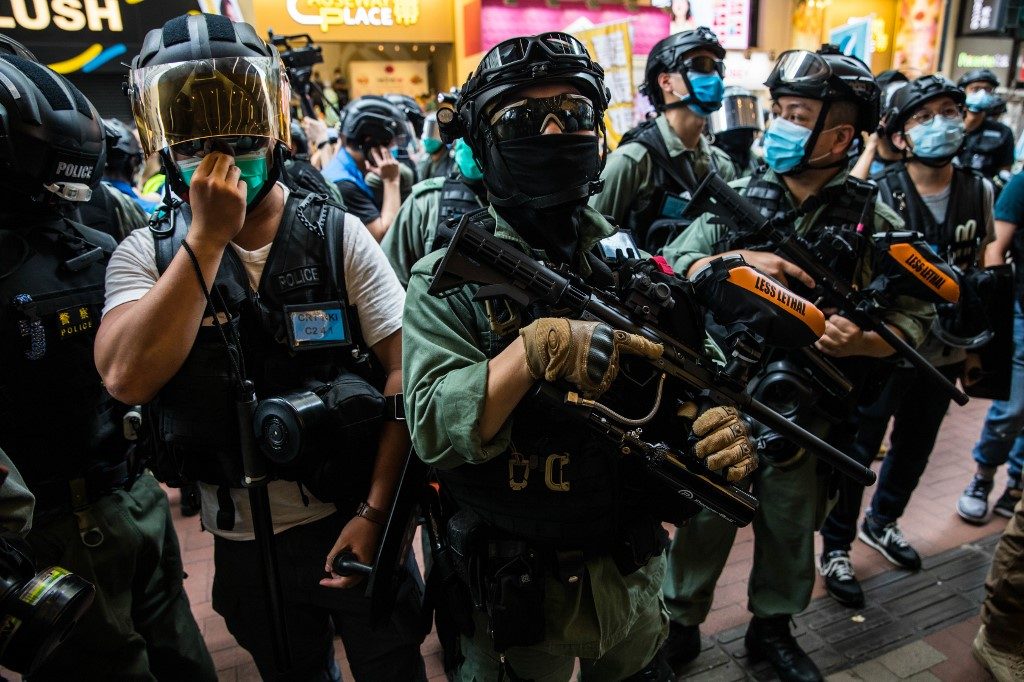 What are Hong Kong police’s new powers?