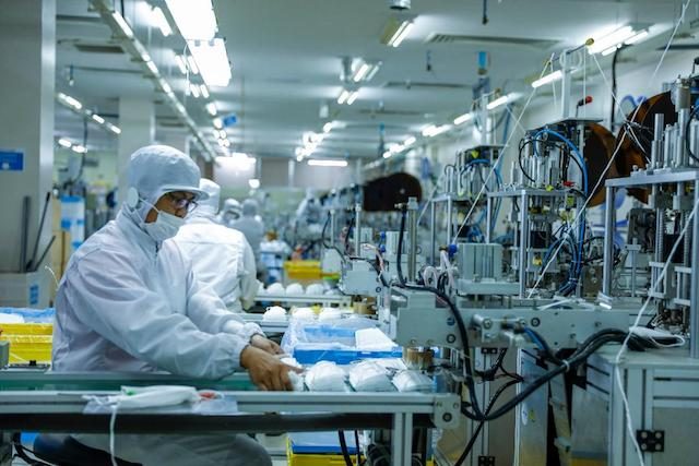Japanese firm produces 10 million face masks a month at Clark factory