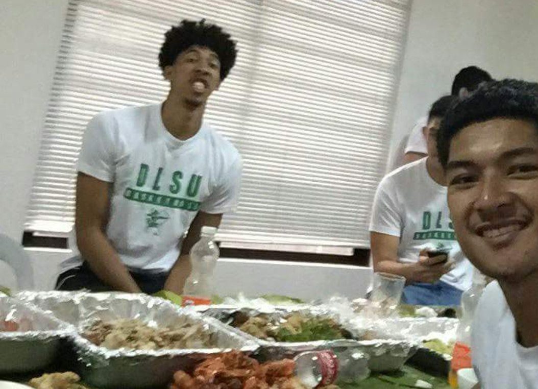BEST FRIENDS. Both San Jose products, Tyrus Hill and teammate Kurt Lojera had considered playing for La Salle even before committing to Adamson. Photo from GoArchers Sports' Twitter account @GoArchers    