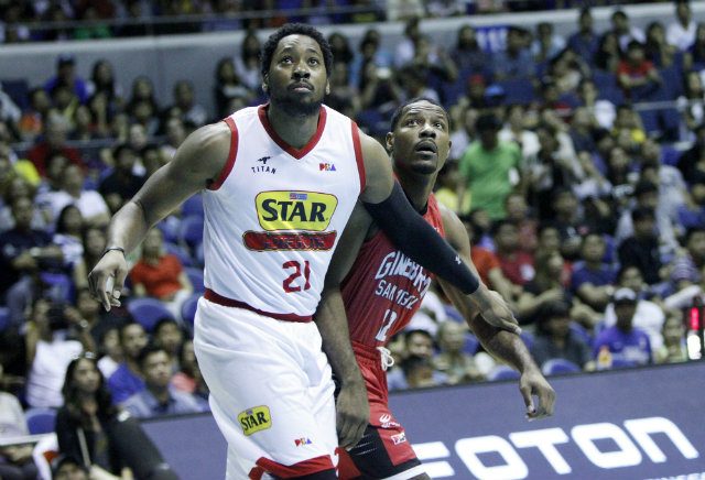 FAMILIAR FACE. Denzel Bowles returns to the PBA, this time playing for TNT. Photo from PBA Images 