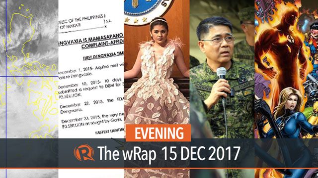Tropical storm Urduja, Guerrero on martial law, Syjuco on Aquino | Evening wRap