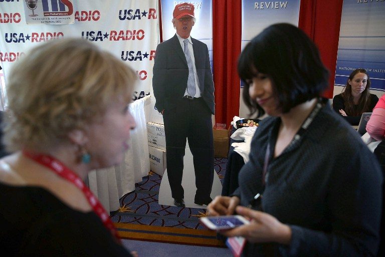 Trump gets thumbs down at conservative CPAC
