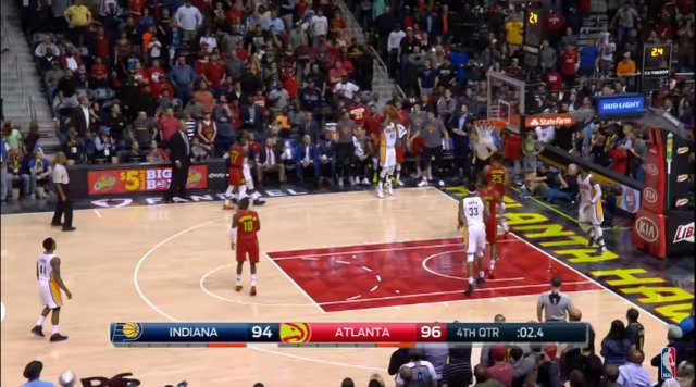 Robinson’s 3-pointer with 0.6 remaining lifts Pacers over Hawks