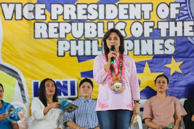 Robredo wishes for patience, good health for Duterte this Christmas